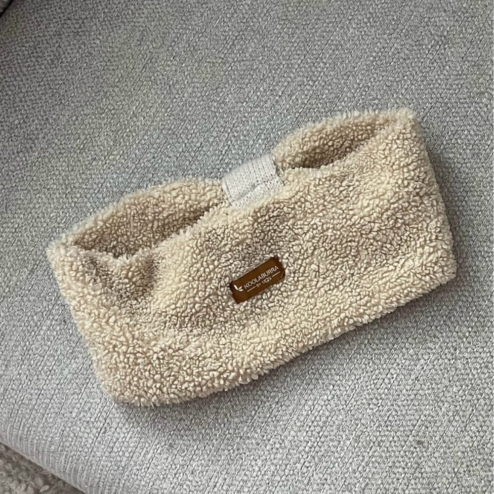 Victoria's Secret Cream Sherpa Headband